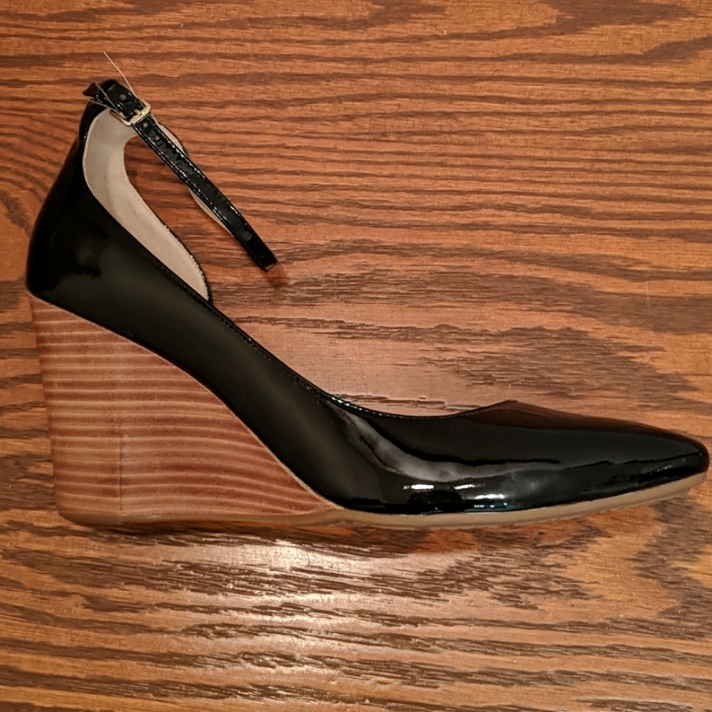Cole Haan wedge heels with strap